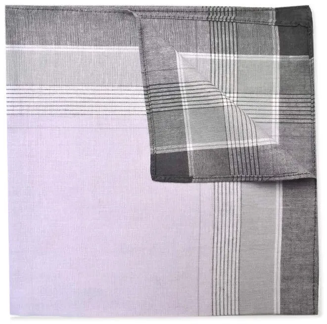 13x Seward Mens Handkerchiefs - 100% Cotton Hankies -Pocket Square