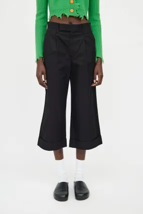 2007 Pleated Cuffed Crop Pant
