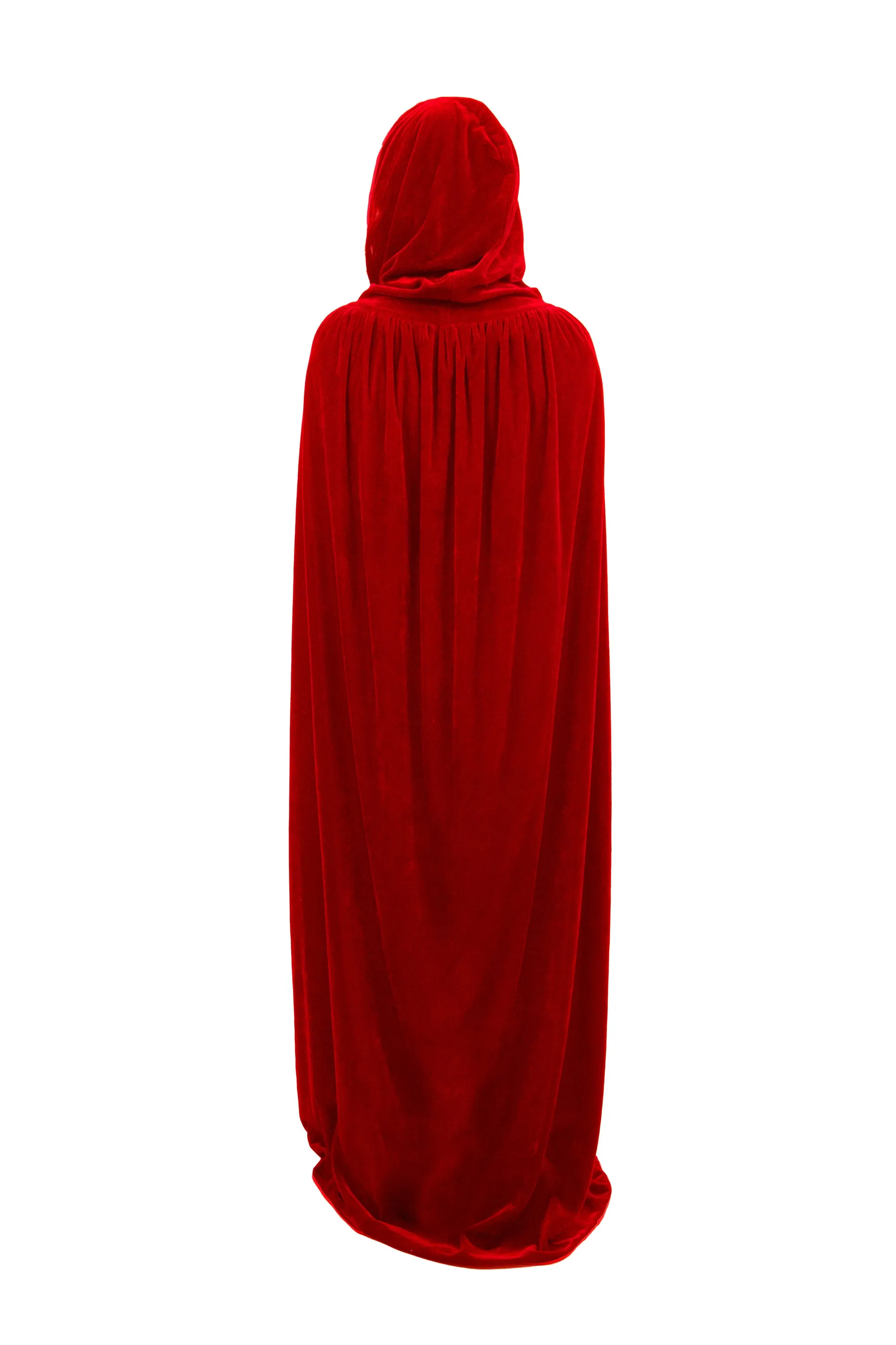 Adult Red Velvet Cloak