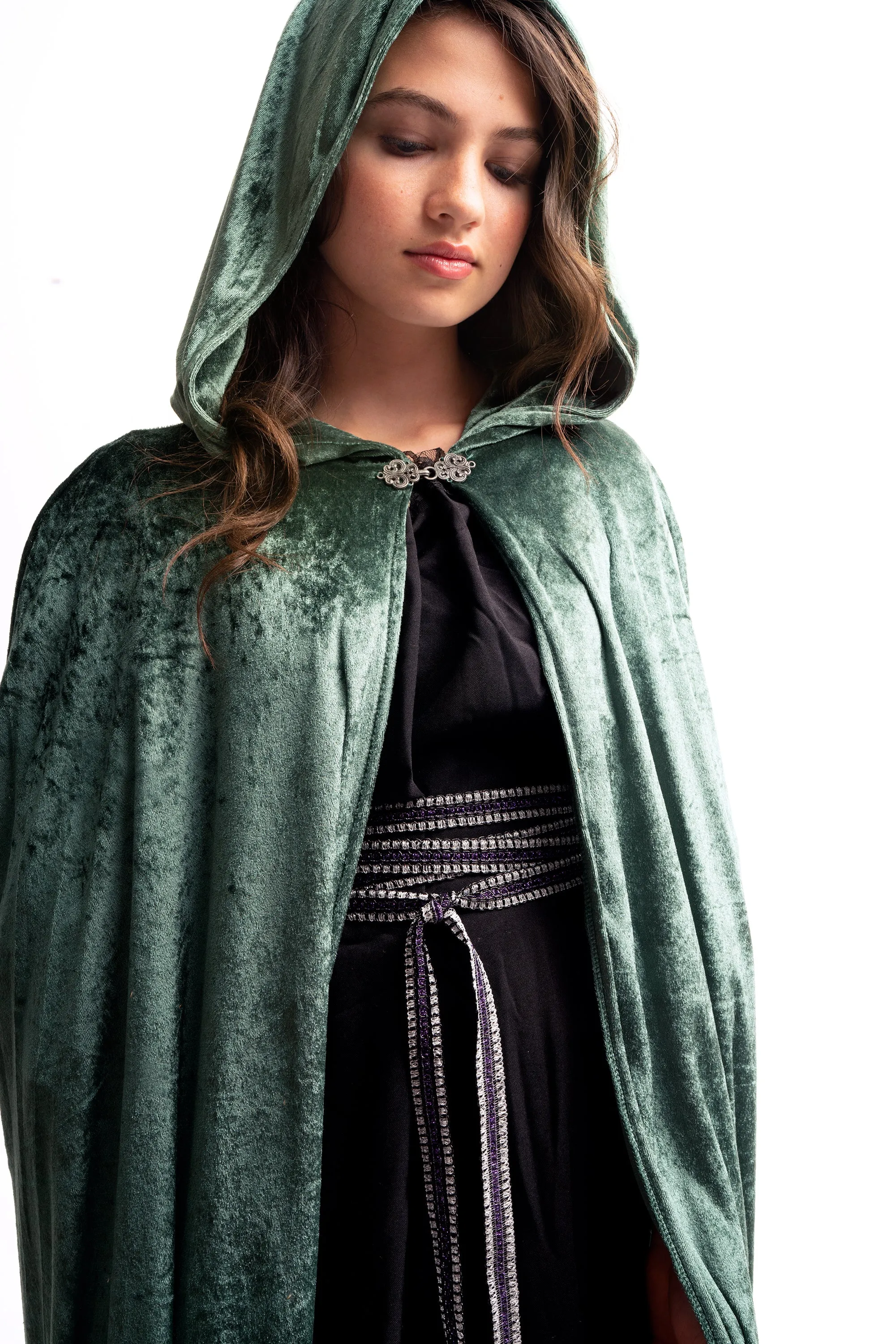 Adult Woodland Green Cloak