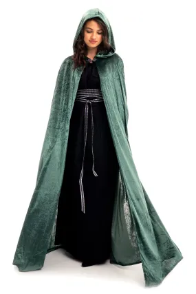 Adult Woodland Green Cloak