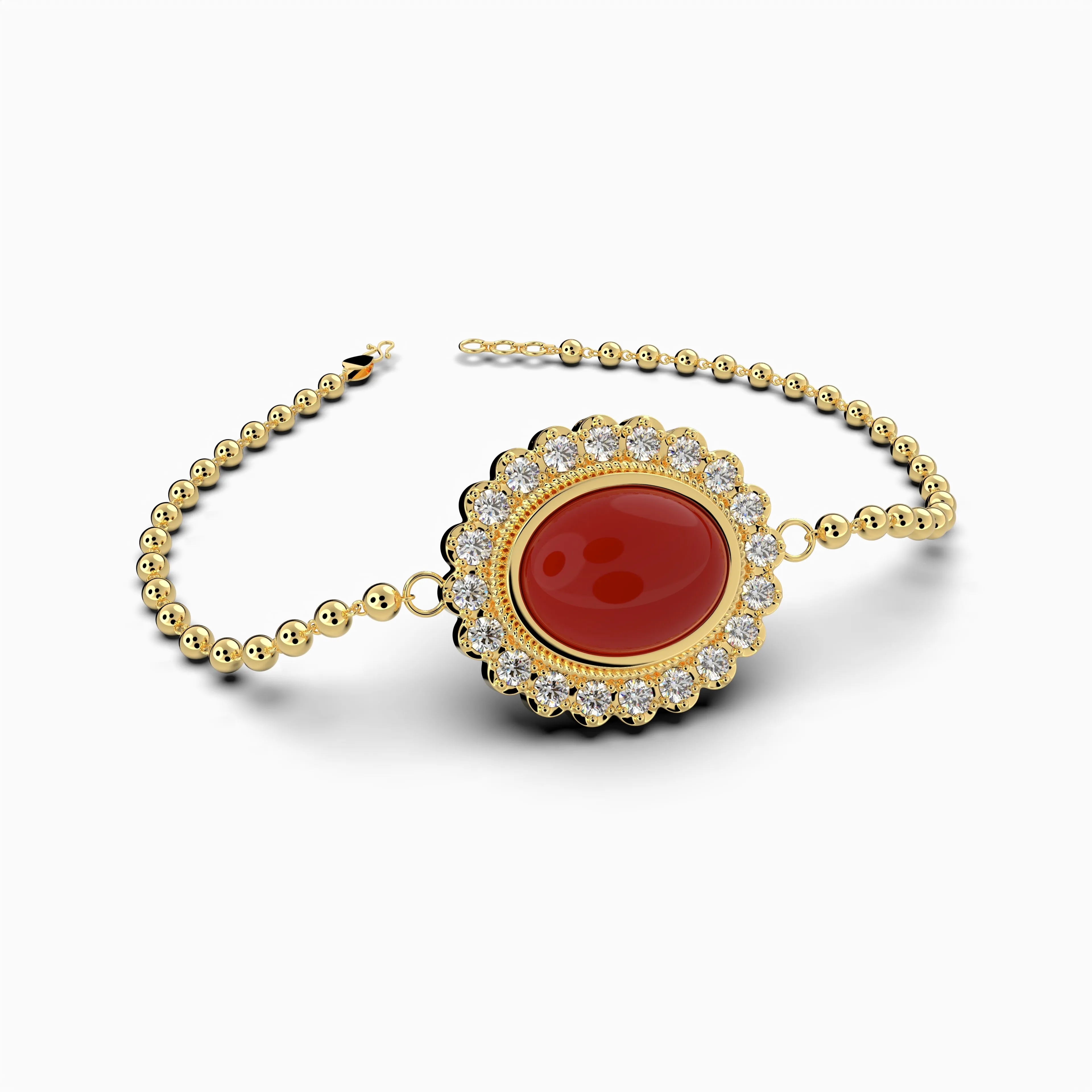 Agate Stone Bracelet - Madison