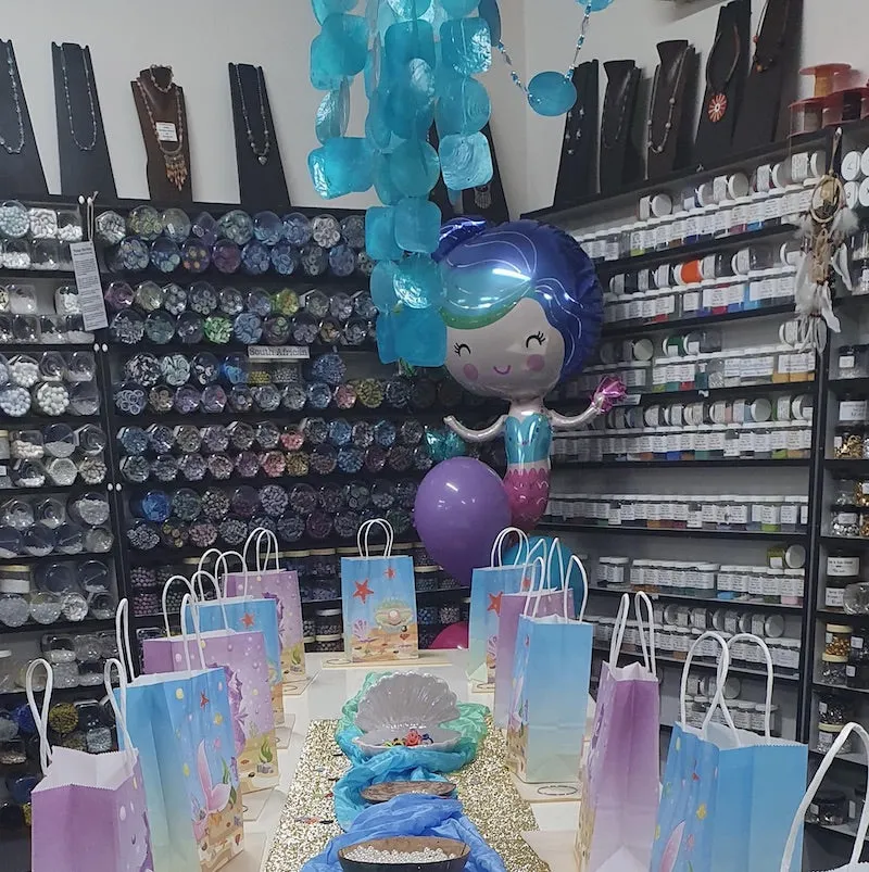 Bead Shack Kid's Birthday Party - Mermaid
