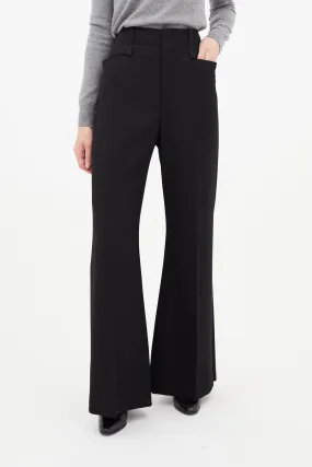 Black Pleated Trouser