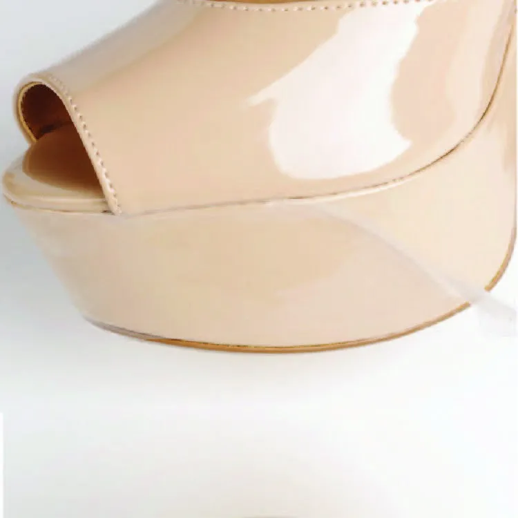 Clear Platform and Wedge Toe Protector