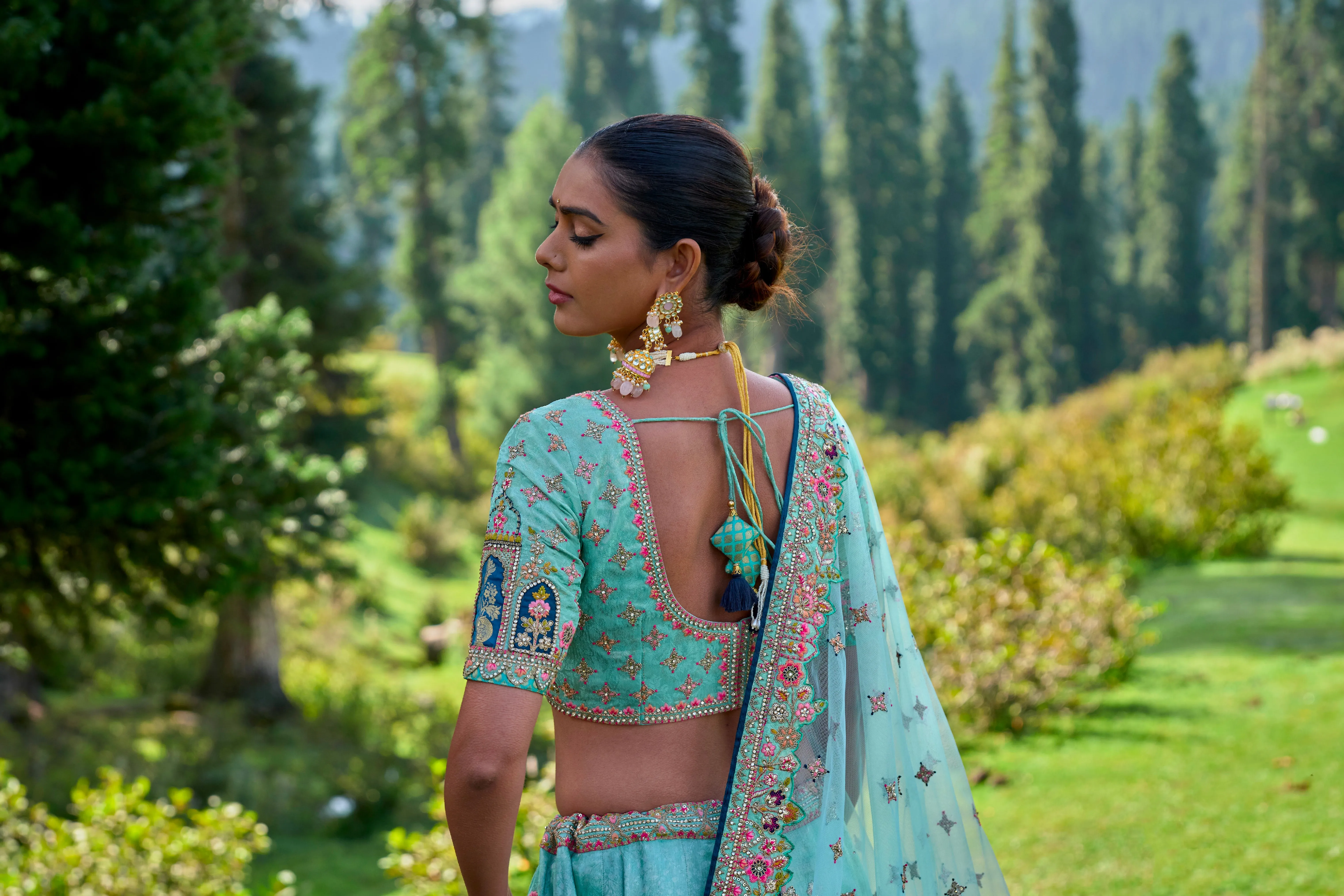Embrace Elegance with Designer Silk Occasion Wear Lehenga
