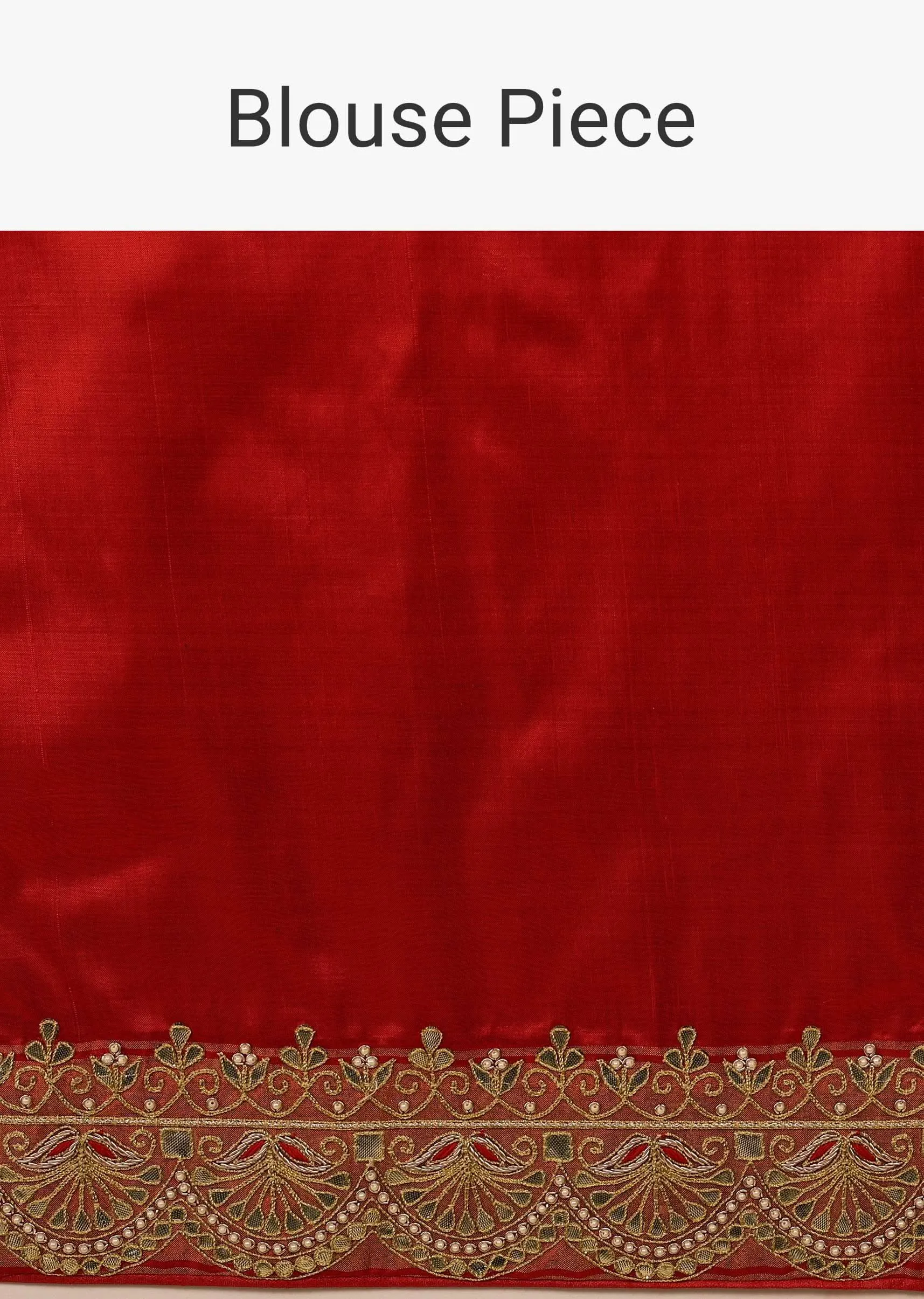 Fire Orange Saree In Pure Silk With Handloom Patola Weave And Ikat Embroidery