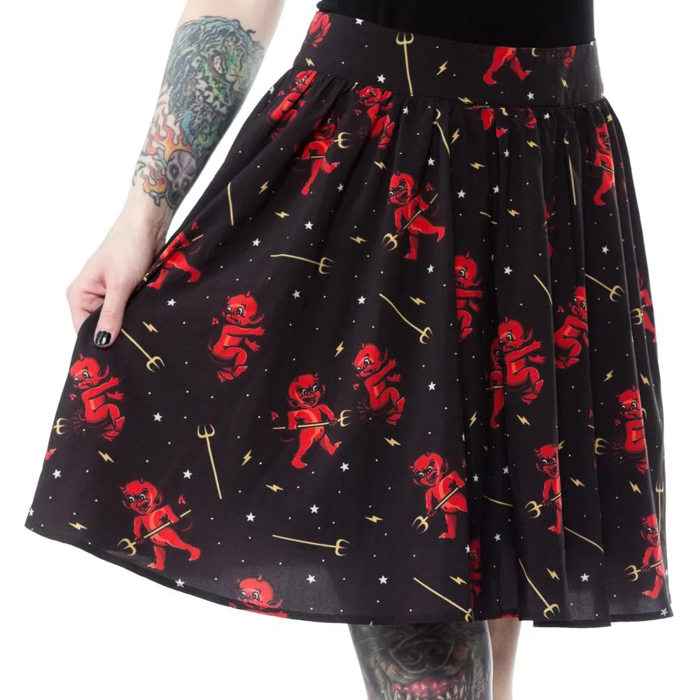 Hot Stuff Womens Skater Skirt