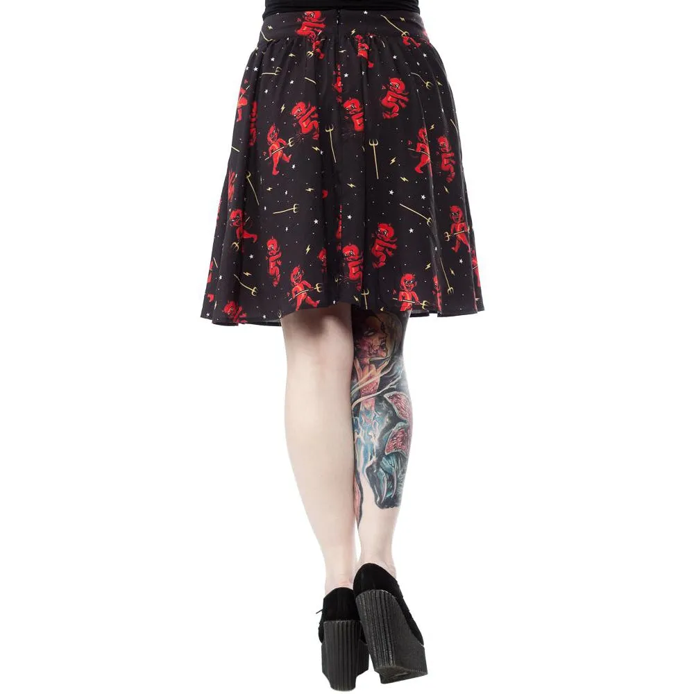 Hot Stuff Womens Skater Skirt