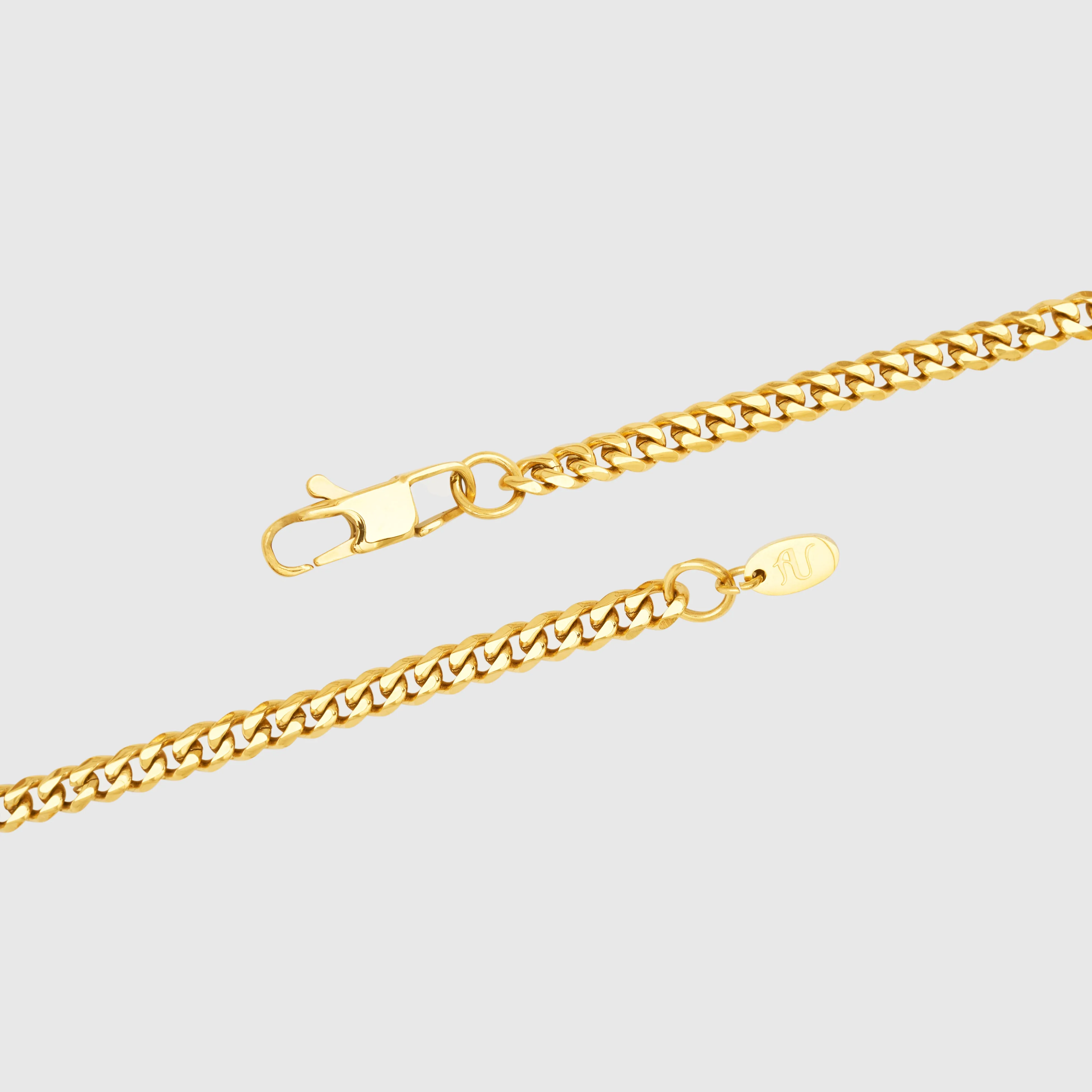 Mens Gold Bracelet - 4 mm