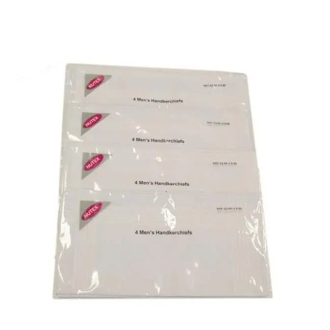 Men’s White Handkerchiefs