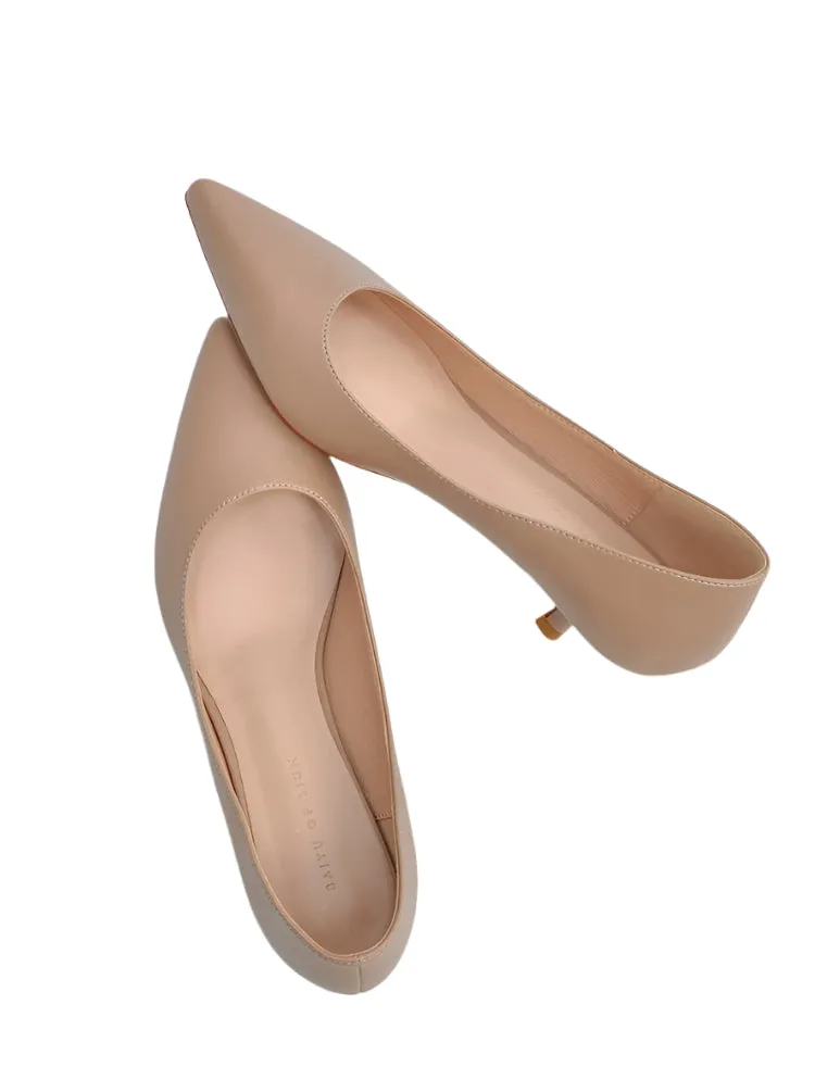 MRWEI Isolde Classic Nude Nurse Uniform Heels