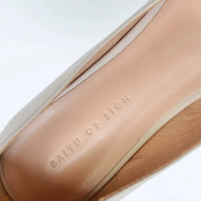 MRWEI Isolde Classic Nude Nurse Uniform Heels