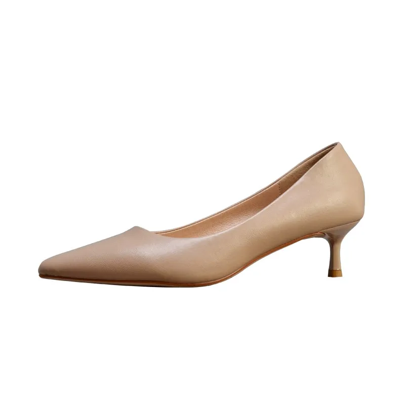 MRWEI Isolde Classic Nude Nurse Uniform Heels