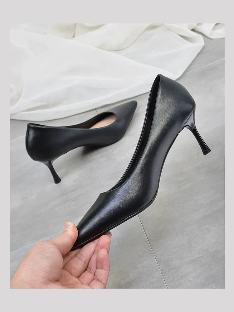 MRWEI Isolde Classic Nude Nurse Uniform Heels