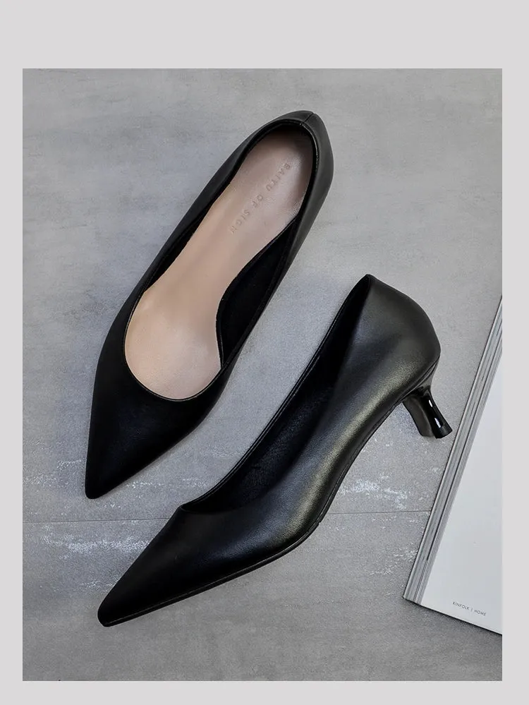MRWEI Isolde Classic Nude Nurse Uniform Heels