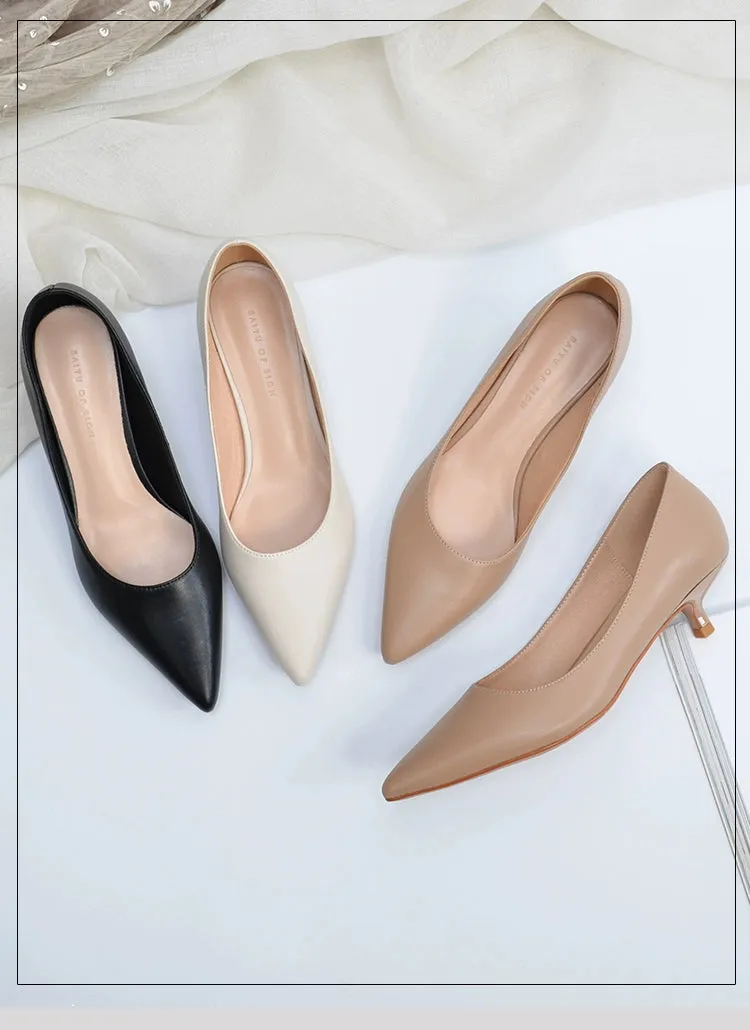 MRWEI Isolde Classic Nude Nurse Uniform Heels