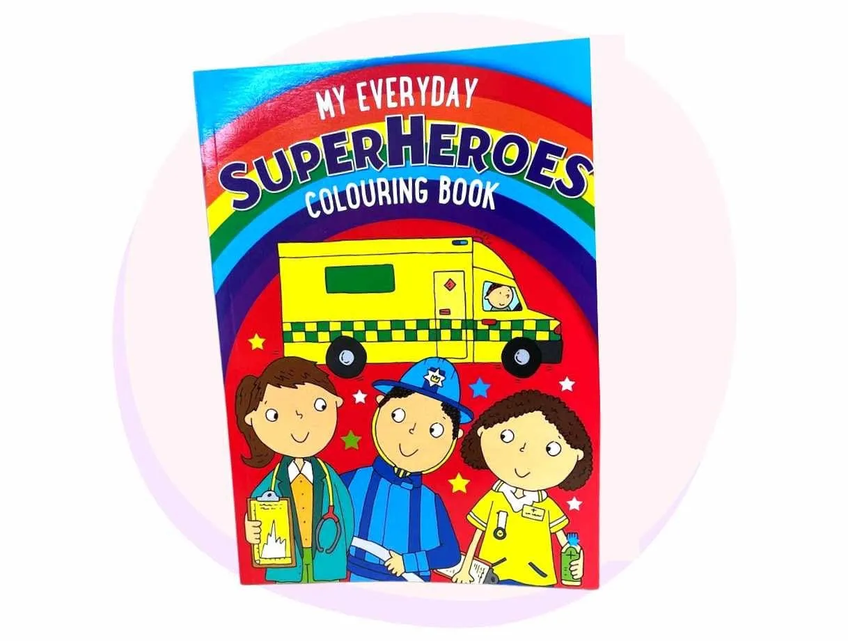 My Everyday SuperHeroes Colouring Book