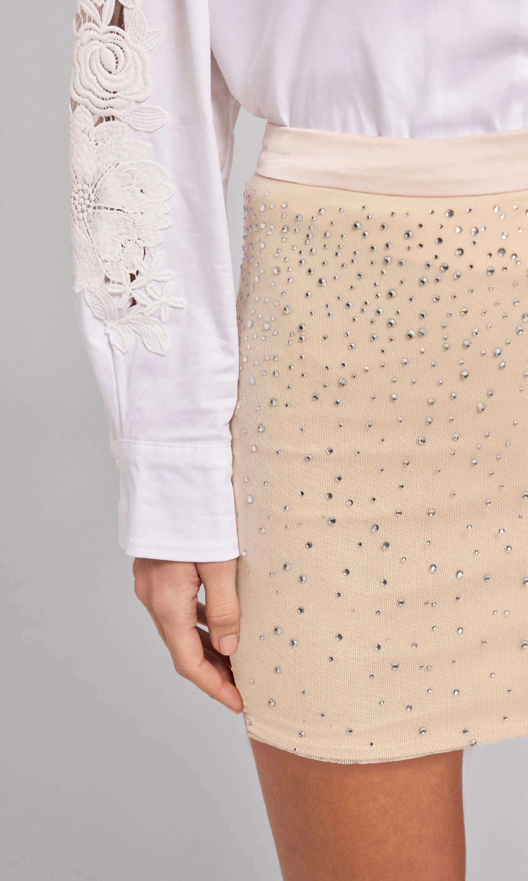 Nina Crystal Skirt