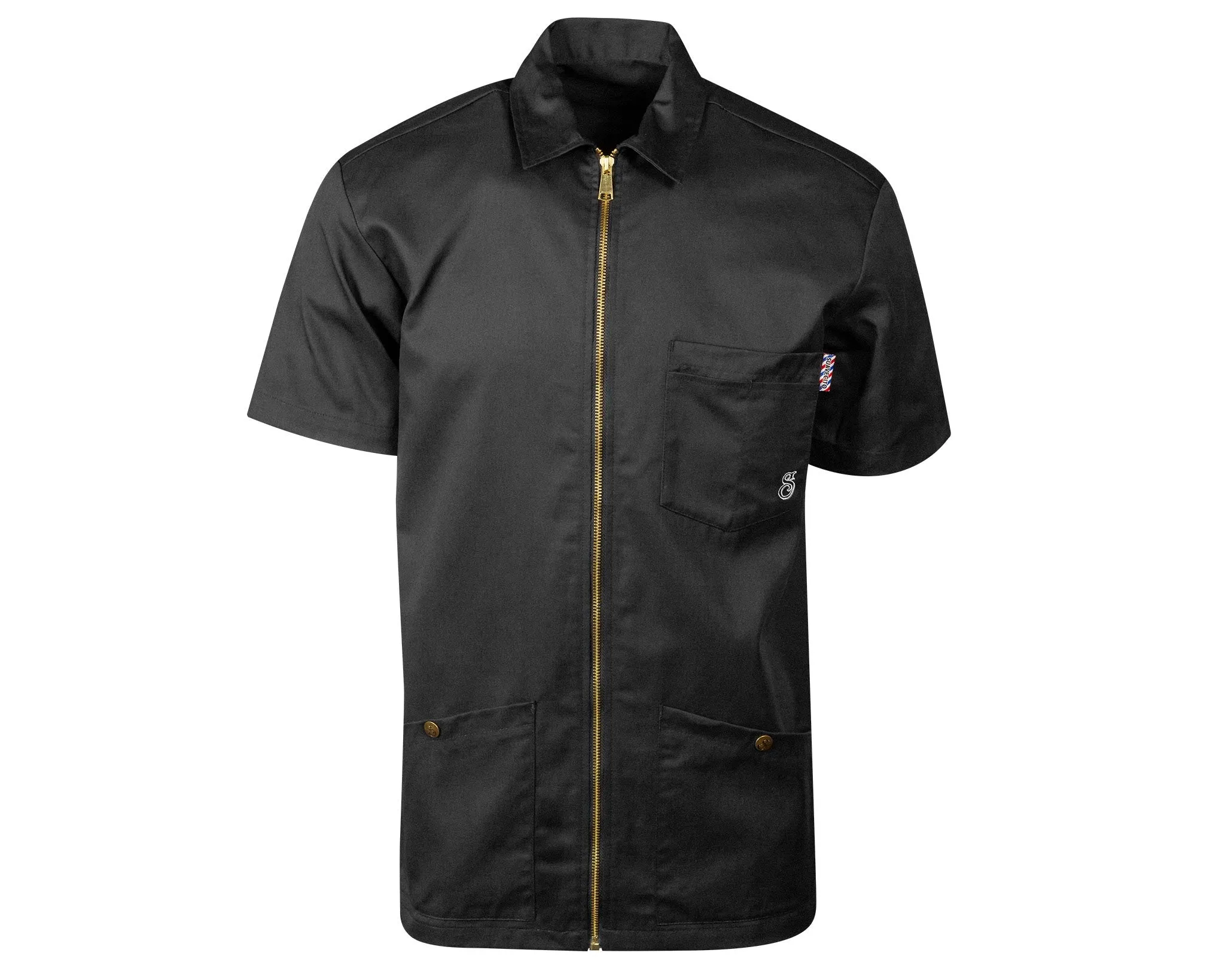 OG Barber Smock Charcoal