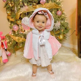 Pink Santa Claus Cape