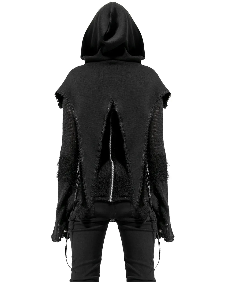 S-125 Womens Gothic Hooded Scarf Shawl
