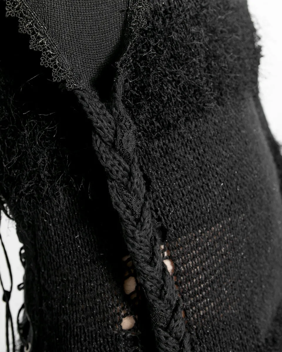 S-125 Womens Gothic Hooded Scarf Shawl