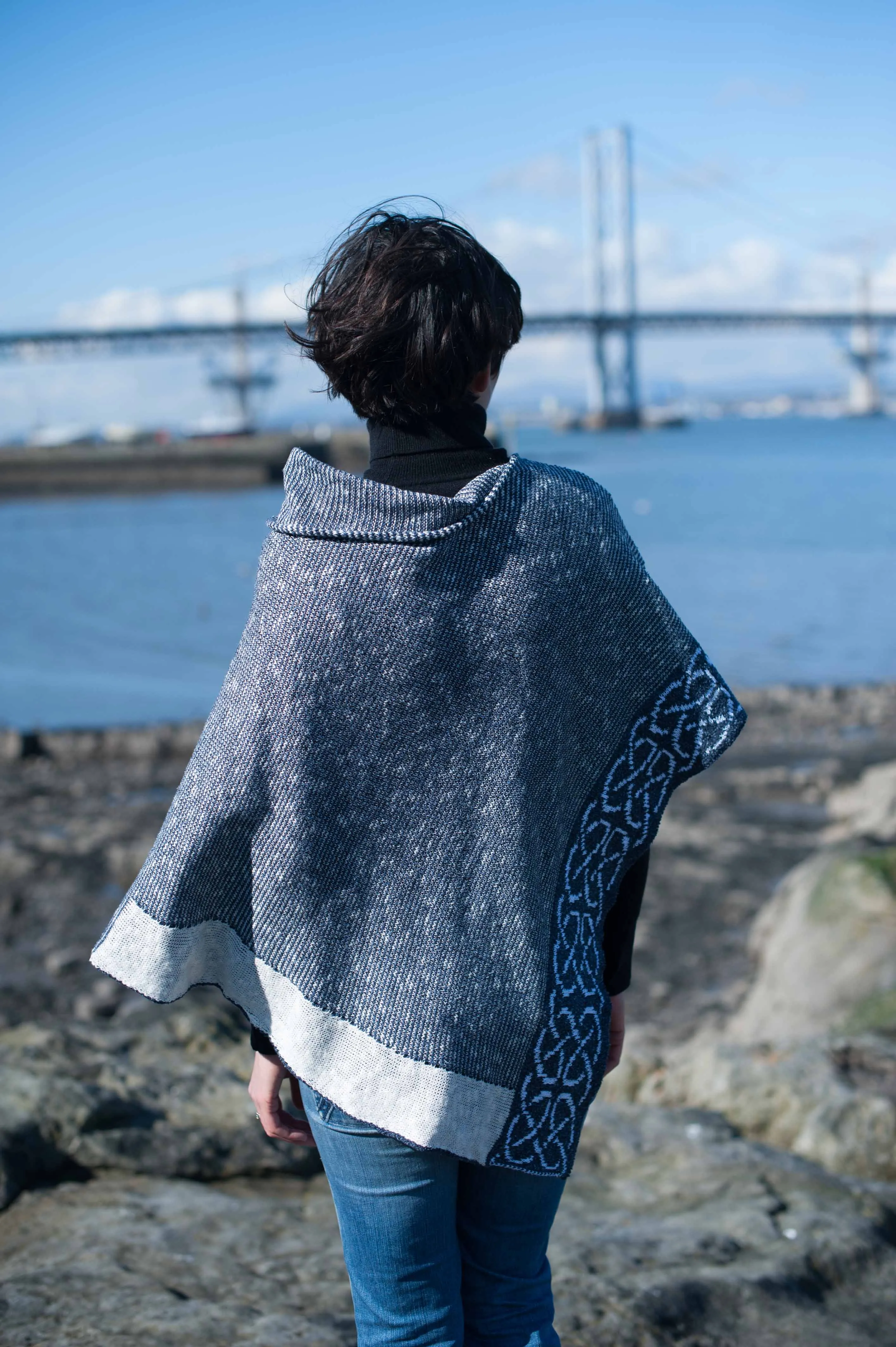 Silk & Linen Wallace Shawl