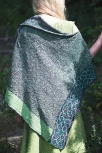 Silk & Linen Wallace Shawl