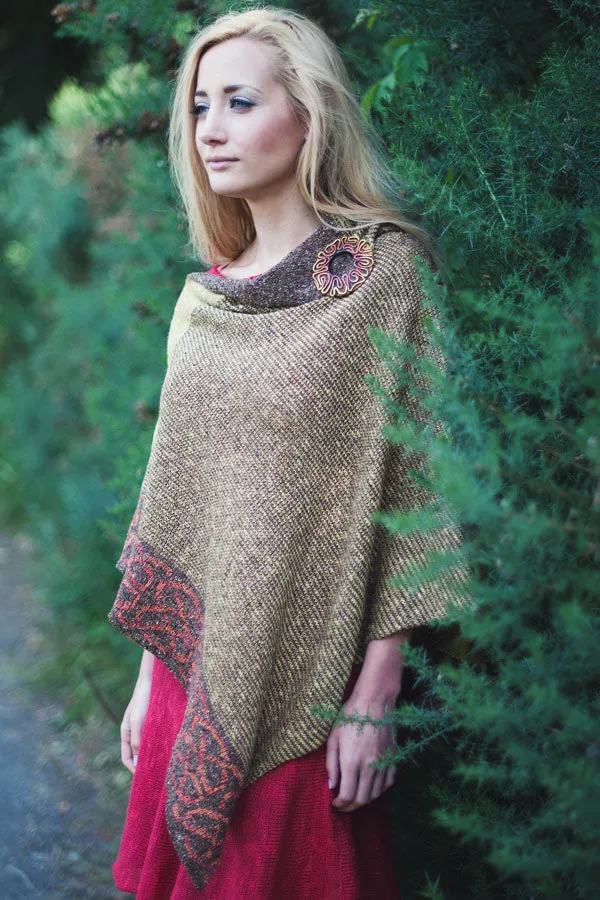 Silk & Linen Wallace Shawl