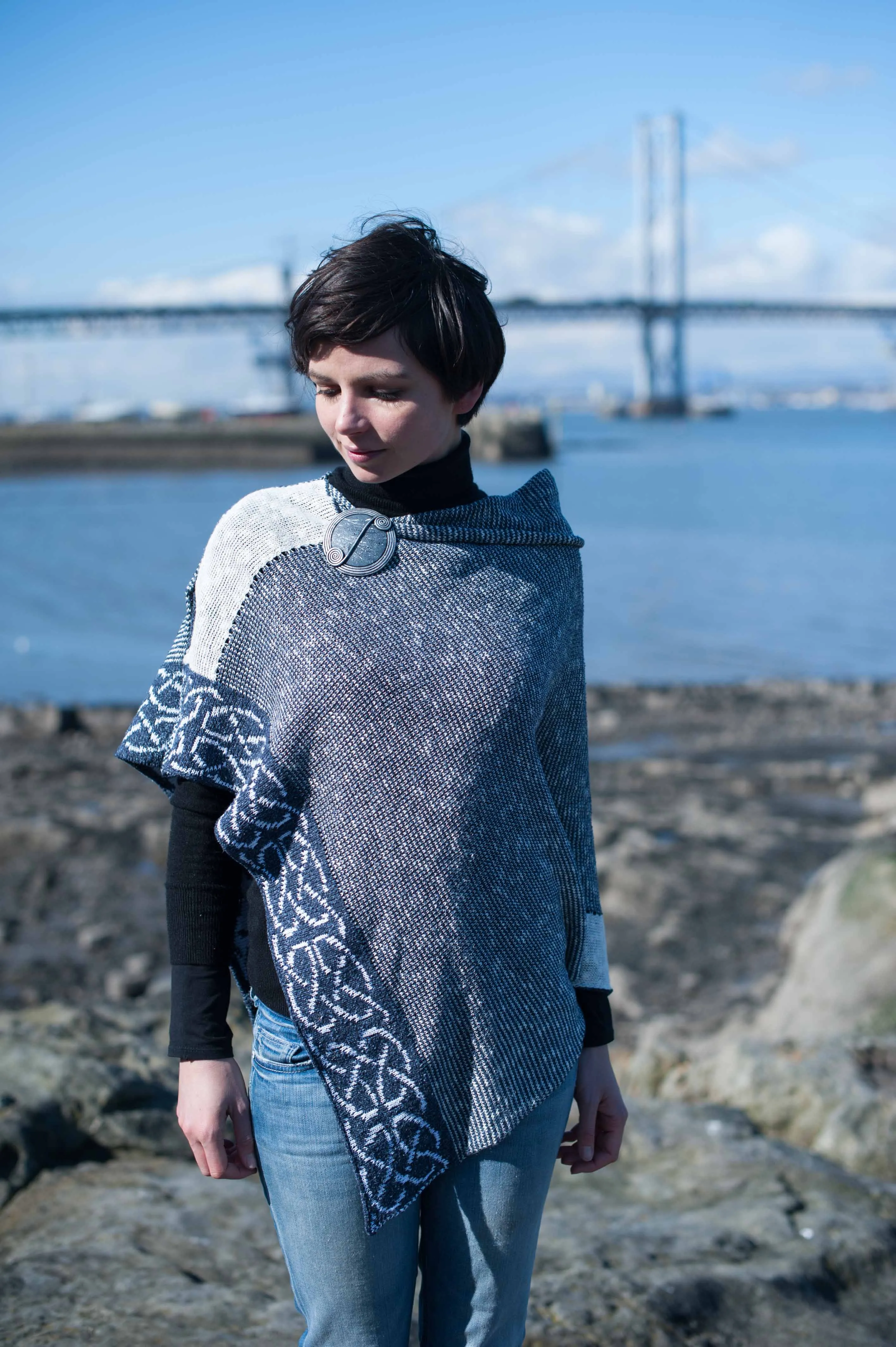 Silk & Linen Wallace Shawl