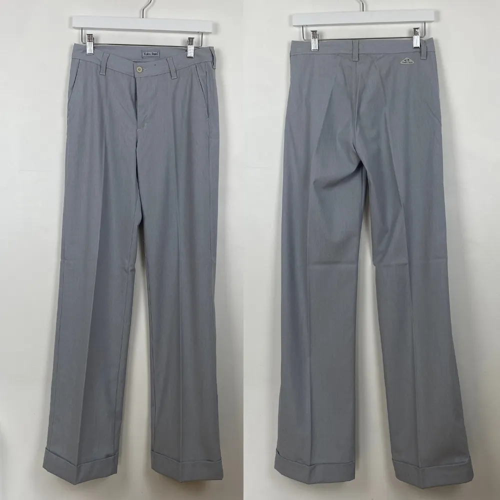 Smart Grey Trousers - SMALL