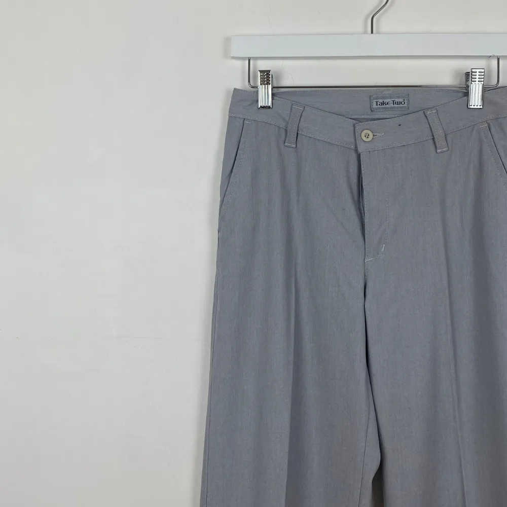 Smart Grey Trousers - SMALL
