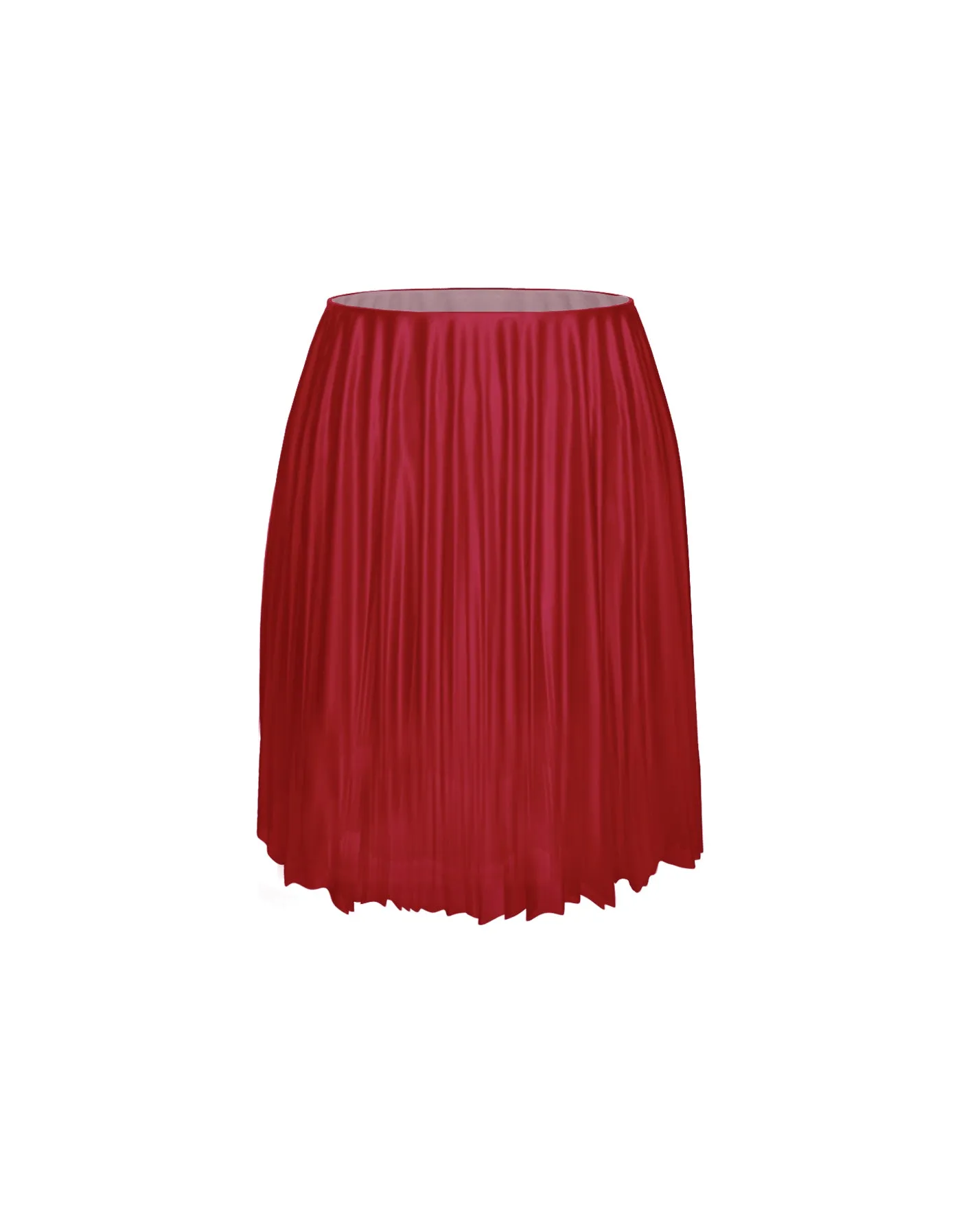 Solid Chiffon Circle Skirt