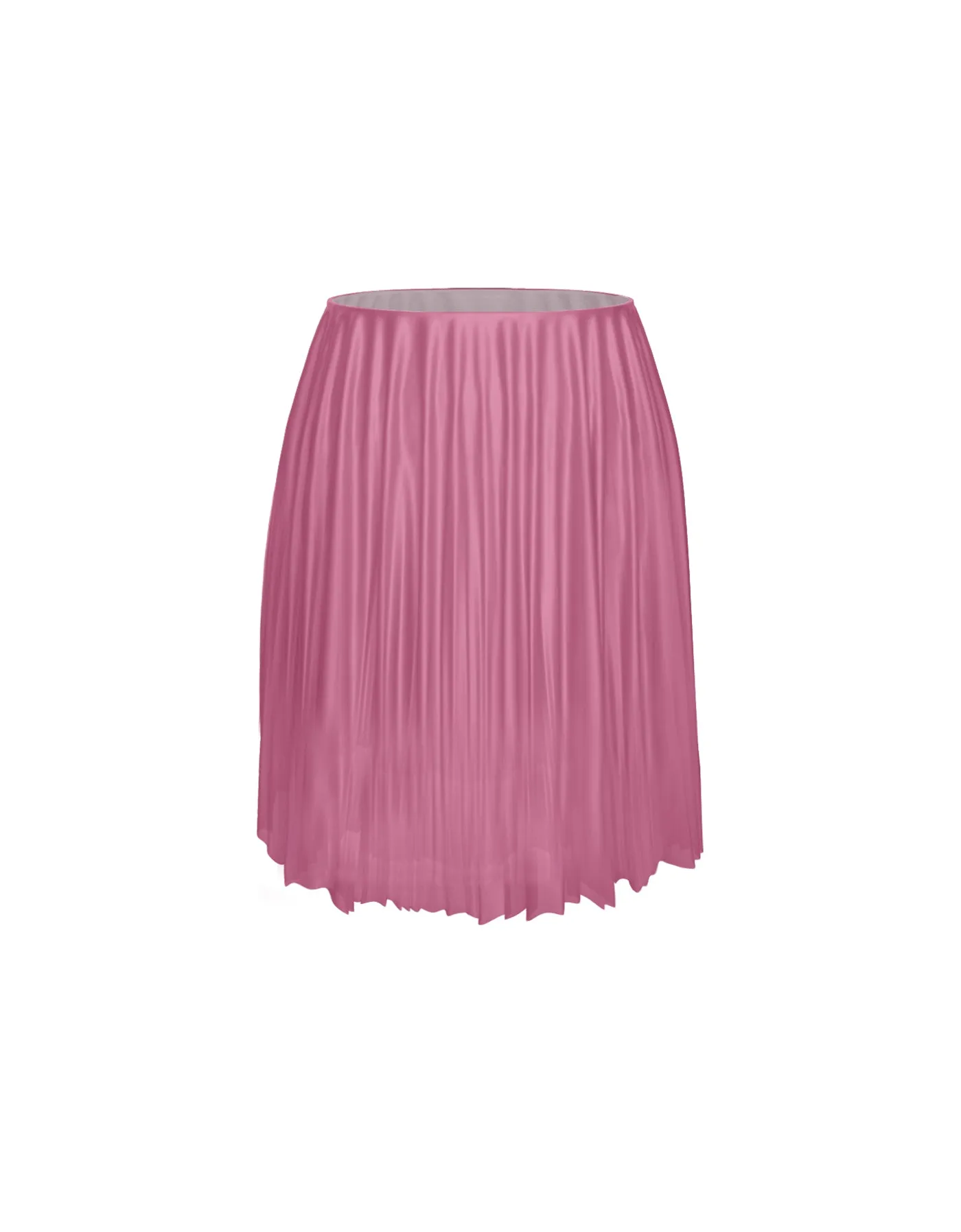 Solid Chiffon Circle Skirt