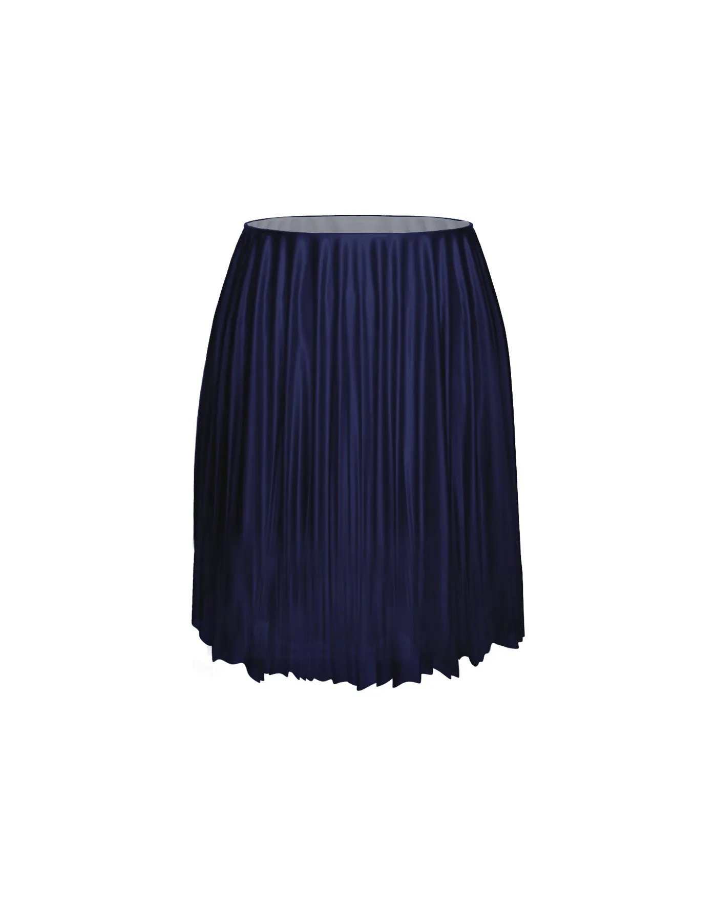 Solid Chiffon Circle Skirt