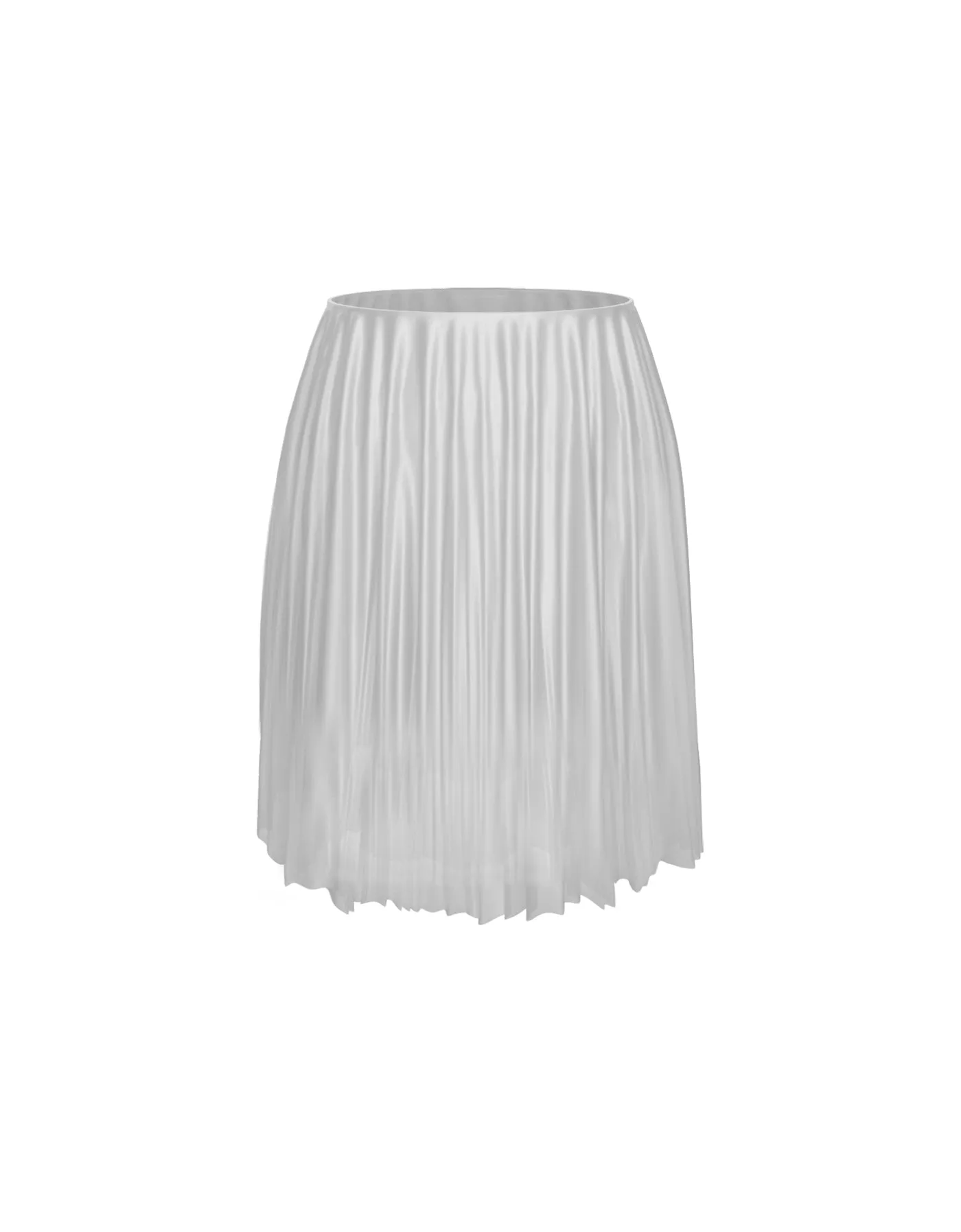 Solid Chiffon Circle Skirt
