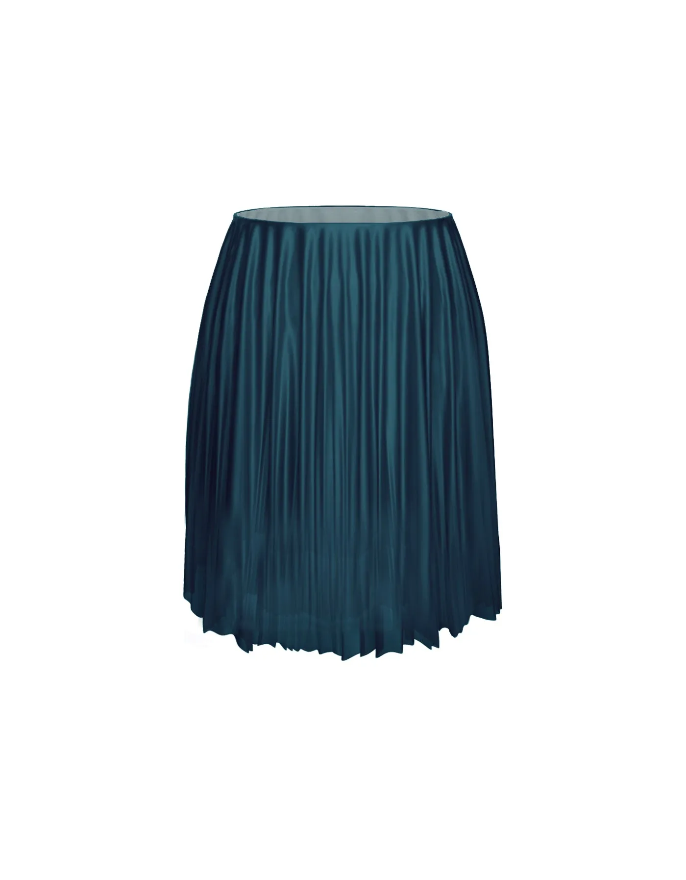 Solid Chiffon Circle Skirt