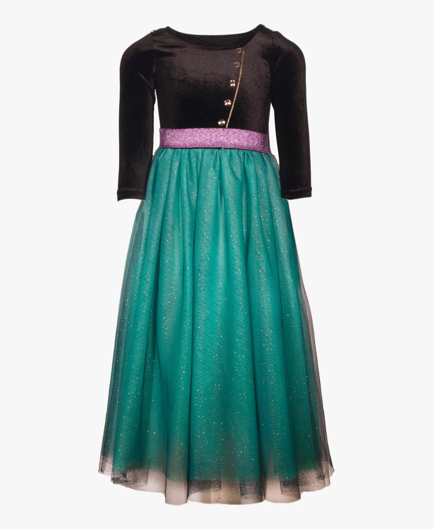 the Winter Princess-To-Queen Costume Dress