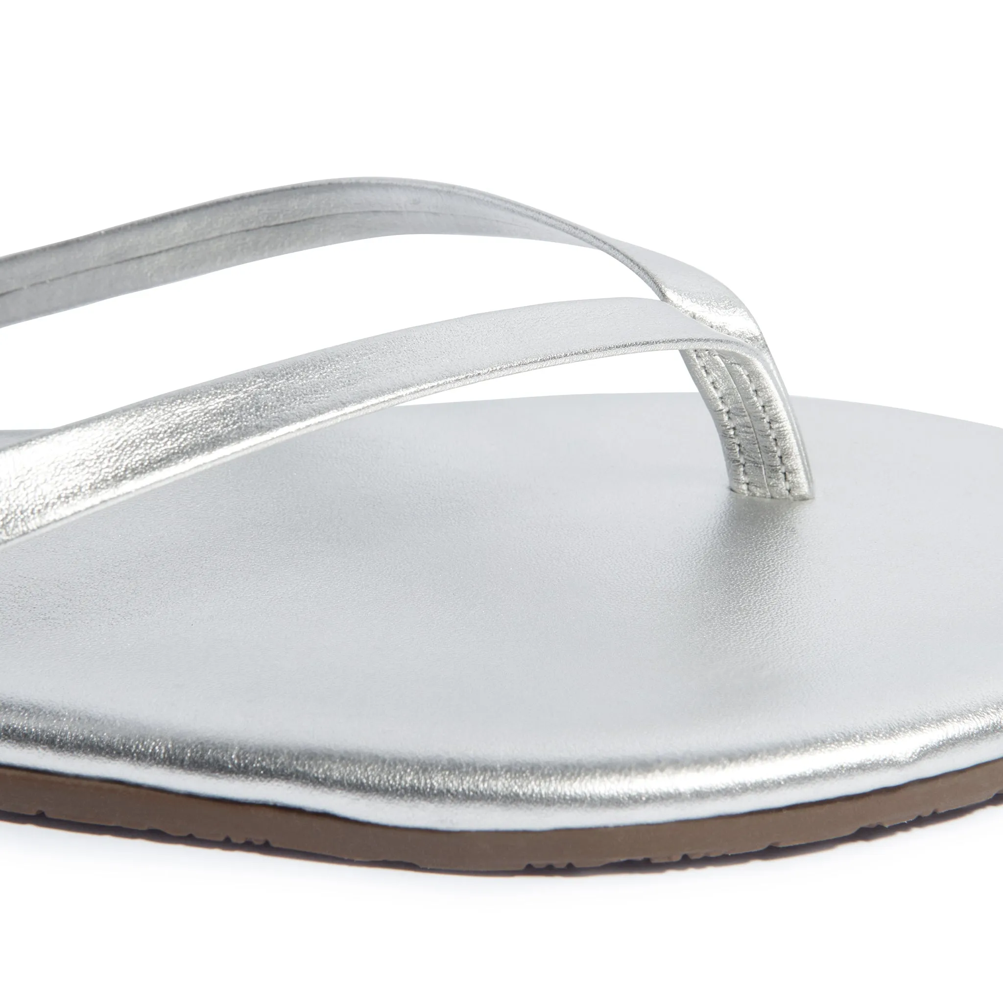 Tkees Lily metallics flip-flops from brazilian leather in Fairylust