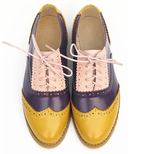 Women Oxford Shoes Flats